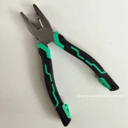 Bộ 3 Kìm điện, Kìm cắt, Kìm nhọn 6' 8' GoFuther - đầu kìm thép CR-V, tay bọc nhựa PVC 2