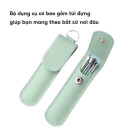 SET 6 Dụng Cụ Lấy Ráy Tai Bằng Thép Không Gỉ JYoohome Kèm Hộp Đựng, Que Lấy Ráy Tai Tiện Lợi 5
