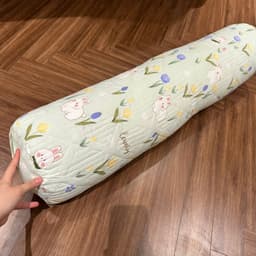 Vỏ gối ôm đũi trần bông dày dặn bo tròn 2 đầu,có khóa kéo tiện dụng kích thước 35x100cm 3