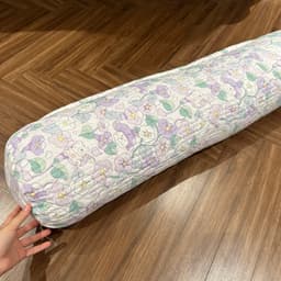 Vỏ gối ôm đũi trần bông dày dặn bo tròn 2 đầu,có khóa kéo tiện dụng kích thước 35x100cm 7