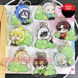 Mua 1 tặng 1 (KHỦNG LONG) Móc khoá WIND BREAKER in hình anime mica trong acrylic chibi xinh xắn 1