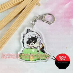 Mua 1 tặng 1 (KHỦNG LONG) Móc khoá WIND BREAKER in hình anime mica trong acrylic chibi xinh xắn 3