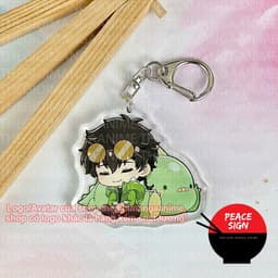 Mua 1 tặng 1 (KHỦNG LONG) Móc khoá WIND BREAKER in hình anime mica trong acrylic chibi xinh xắn 7