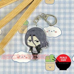 (mua 1 tặng 1) Móc khóa WIND BREAKER ver ĐI in hình chibi anime mica acrylic quà tặng xinh xắn 6