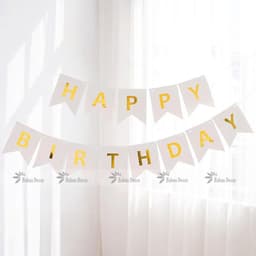 Dây Happy birthday đuôi cá trang trí sinh nhật 5