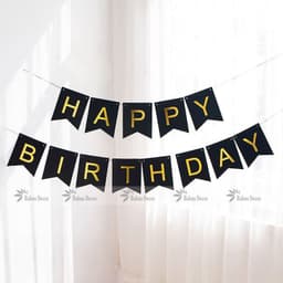 Dây Happy birthday đuôi cá trang trí sinh nhật 4