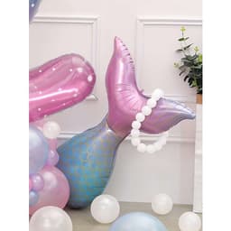 Bóng hình chủ đề tiên cá đáng yêu trang trí sinh nhật cho bé gái 4