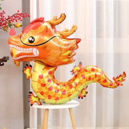 Bóng hình rồng trang trí đầy tháng, sinh nhật cho bé trai và bé gái 2