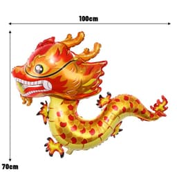Bóng hình rồng trang trí đầy tháng, sinh nhật cho bé trai và bé gái 4