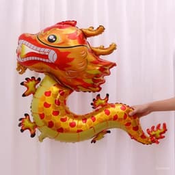 Bóng hình rồng trang trí đầy tháng, sinh nhật cho bé trai và bé gái 5