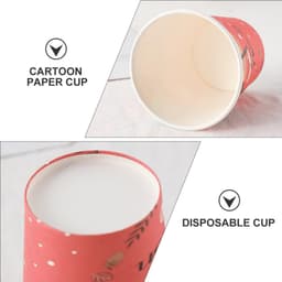 Set 10 cốc, đĩa và ống hút họa tiết chủ đề gấu nâu trang trí sinh nhật 5