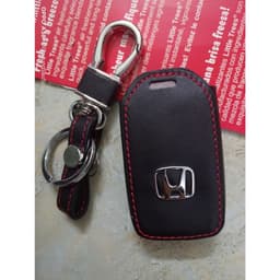 Bao da chìa khoá ô tô kèm móc cho Honda City, CR-V, Civic – Chìa thông minh 3 nút 2