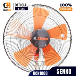 Quạt đứng Senko DCN1801 75W, Quạt cây công nghiệp lồng sắt chính hãng gió mạnh bảo hành 24 tháng 4