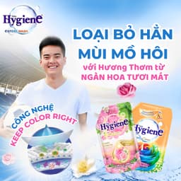 Nước Xả Vải Hygiene Hương Thơm Quyến Rủ Diệu Kì Túi 2.2kg 7