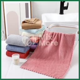 Khăn Hàn Quốc lông cừu 30x50cm, khăn lau chân tay mặt đa năng, mềm mịn thấm hút tốt màu ngẫu nhiên 3