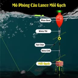 [Combo 3 Vỉ] Lưỡi Câu Lancer, Lưỡi Câu Mồi Gạch, Lưỡi Sắc Bén Cứng Cáp. Hoàng Nam Fishing 4
