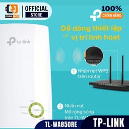 Bộ Mở Rộng Kích Sóng Wifi Tp-Link Wa850Re 300Mbps Có Cổng Lan Chính Hãng bảo hành 24 tháng 3