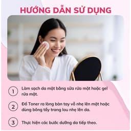 [S-VIP] Nước Hoa Hồng, Toner Dưỡng Ẩm Làm Sạch Da Compliment No Problem 200ml Chính Hãng Nga 6