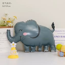 Trụ kèm bóng hình voi, bóng hình chủ đề voi cho bé siêu xinh 4