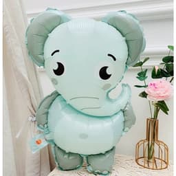 Trụ kèm bóng hình voi, bóng hình chủ đề voi cho bé siêu xinh 3