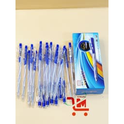 Hộp 20 Cây Bút Bi / Viết Bi Đầu Bấm Mực Khô AIHAO AH 027/ AH027 Mực Xanh Ngòi 0.7mm, Chất Lượng Tốt 3