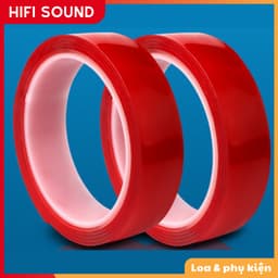 Băng keo Acrylic 2 mặt loại 15mm trong suốt siêu dính không thấm nước 4