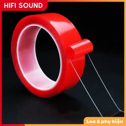 Băng keo Acrylic 2 mặt loại 15mm trong suốt siêu dính không thấm nước 1