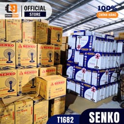 Quạt treo tường 1 dây Senko T1682 3 cánh công suất 47W chính hãng bảo hành 24 tháng 7