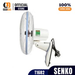 Quạt treo tường 1 dây Senko T1682 3 cánh công suất 47W chính hãng bảo hành 24 tháng 4