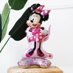 Phụ kiện trang trí sinh nhật Mickey hồng đen cho bé gái cực kỳ đáng yêu 5