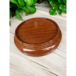 Đế kê bát hương gỗ hương Rồng Việt, đôn tròn liền khối nhiều kích thước đẹp. 2
