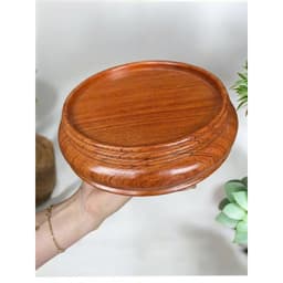 Đế kê bát hương gỗ hương Rồng Việt, đôn tròn liền khối nhiều kích thước đẹp. 6