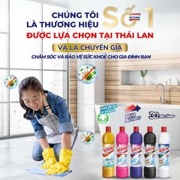 Nước Tẩy Bồn Cầu, Nhà Tắm Vixol Oxy700ml 9