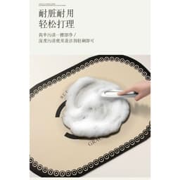 Thảm trải sàn phòng tắm, thảm chân khô nhanh ở cửa nhà vệ sinh, thảm trải sàn chống bụi bẩn và chống trượt phòng tắm 8