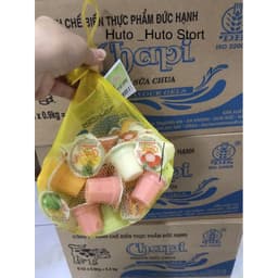 Thùng Thạch Chapi Sữa Chua Đức Hạnh 5.4kg (6 Túi x 0.9kg) – Thạch Rau Câu Nhiều Vị, Dai Mềm Thơm Ngon, Ăn Vặt Gia Đình 4