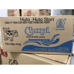 Thùng Thạch Chapi Sữa Chua Đức Hạnh 5.4kg (6 Túi x 0.9kg) – Thạch Rau Câu Nhiều Vị, Dai Mềm Thơm Ngon, Ăn Vặt Gia Đình 2