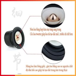 Loa toàn dải SOUNDHITS SQ 3 inch 4Ω 15 -30W - Hàng chính hãng âm thanh hay 8