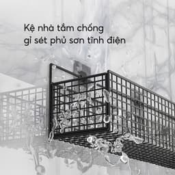 Kệ Dán Tường Đựng Đồ Nhà Tắm Đồ Đa Năng JYoohome Giá Đựng Đồ Nhà Tắm, Nhà Vệ Sinh Sữa Tắm Dầu Gội 3