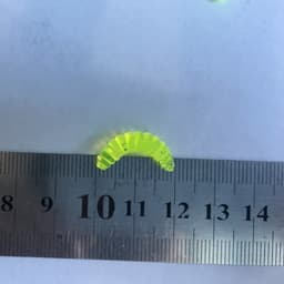 Hộp 100 Mồi Giun Mềm 2CM Chuyên Móc Lưỡi Đơn Câu Đa Năng 4