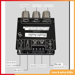 Mạch khuếch đại âm thanh ZK-302T 30W+30W bluetooth 7