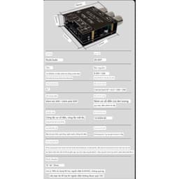 Mạch khuếch đại âm thanh ZK-302T 30W+30W bluetooth 6