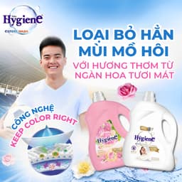 Nước Xả Vải Hygiene Thái Lan 3500ml Đậm Đặc, Lưu Hương Lâu, Khử Mùi, An Toàn Cho Bé, Giá Tốt 6