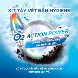 Xịt Tẩy Trắng Quần Áo Hygiene - Nước Tẩy Quần Áo Trắng Và Màu Tẩy Nhanh Vết Bẩn Thái Lan 500ml 4