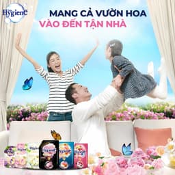 1 gói Nước xả vải Hygiene 20ml thơm lâu, mềm vải, nhiều mùi hương 20ml 6