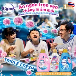 Nước Giặt Hygiene Thái Lan Nước Giặt Xả Vải 2 Trong 1, Khử Mùi Ẩm Mốc 2500ml/2800ml 7