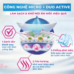 Nước giặt đậm đặc Hygiene Thái Lan 1400ml-3000ml sạch sâu, thơm lâu, khử mùi 5