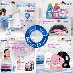 Xịt Thơm Quần Áo Hygiene Thơm Vải Ủi Đồ Lưu Hương Lâu Thái Lan 220ml 8