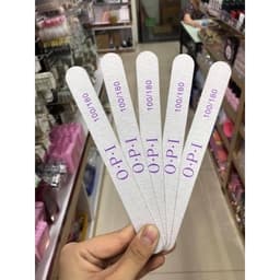 Combo 10 Dũa mỏng OPI loại mỏng chuyên dụng cho dân làm nail 2 mặt nhám 6