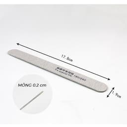 Combo 10 Dũa mỏng OPI loại mỏng chuyên dụng cho dân làm nail 2 mặt nhám 7
