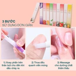 Bút dưỡng viền móng OIL (giao màu ngẫu nhiên) 4